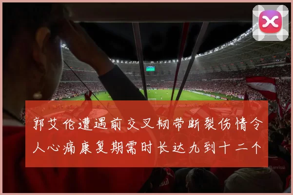 郭艾伦遭遇前交叉韧带断裂伤情令人心痛康复期需时长达九到十二个月